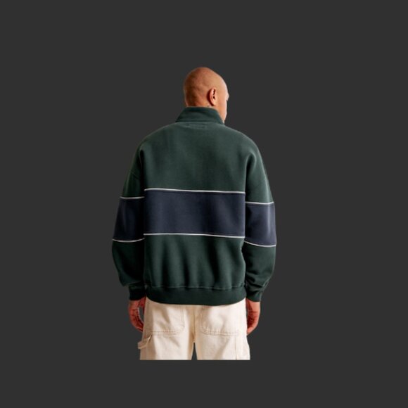 Essential mid-length zip sweatshirt - Picture 3 of 3